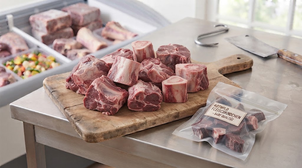 Rotwild Fleischknochen 1kg